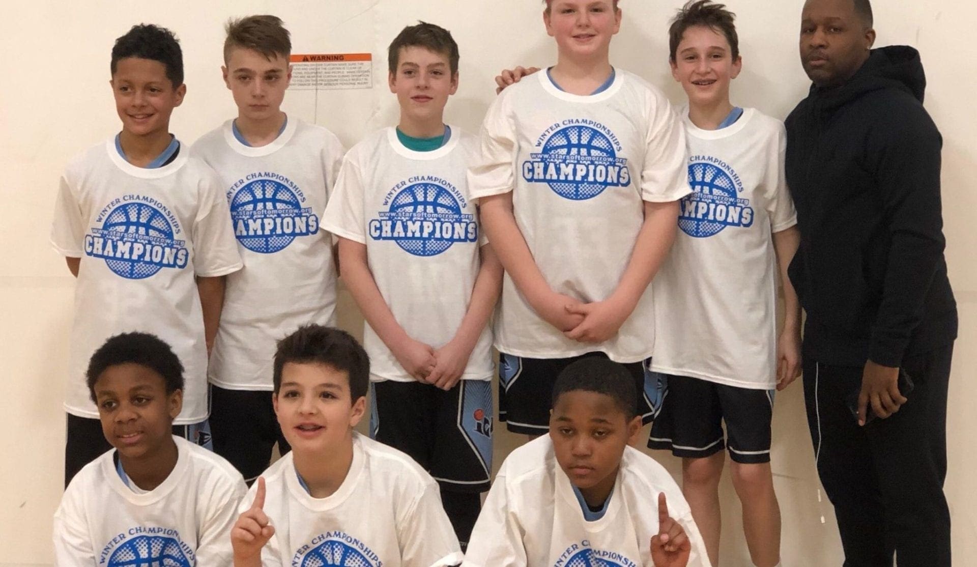 6th Grade White – Champions Of Stars Of Tomorrow Athletes Edge Winter Championship