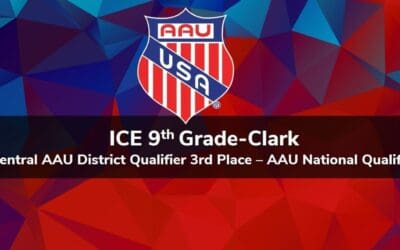 9th Grade-Clark – Central AAU District Qualifier 3rd Place – AAU National Qualifier