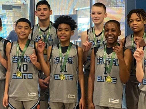 6th Grade Grey – Champions in 7th Grade Division in Winter Nationals One Day Shootout