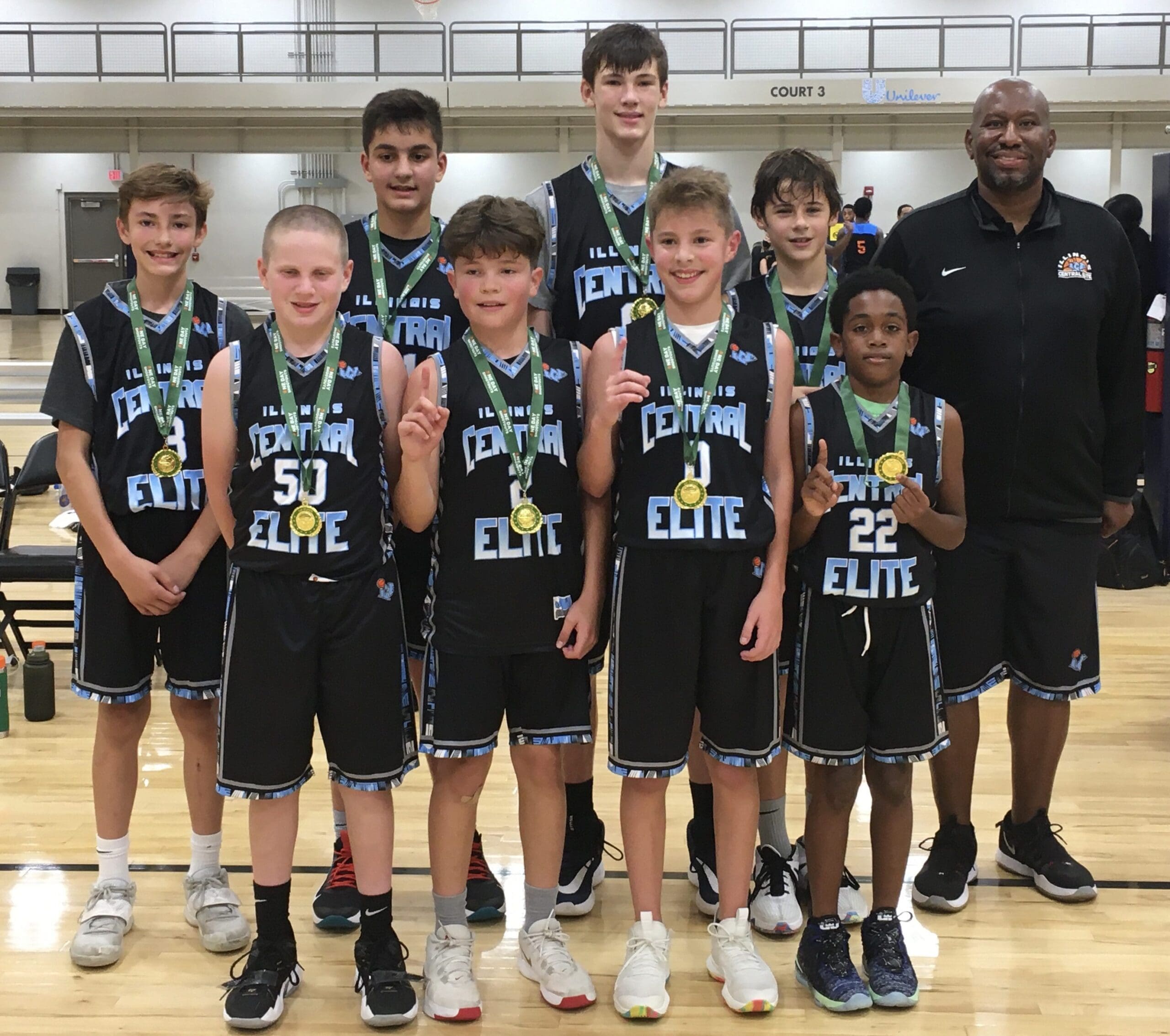 7th Grade Carolina Blue – Champions in Columbus Day One Day Shootout