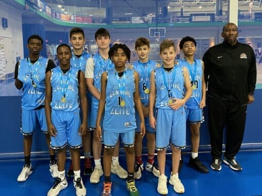 7th Grade Black – Champions in 8th Grade Division in All Out All Game One Day Shootout