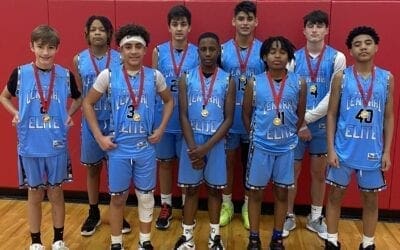 7th Grade Black – Consolation Champions in Jr. Hoops Elite Turkey Shootout