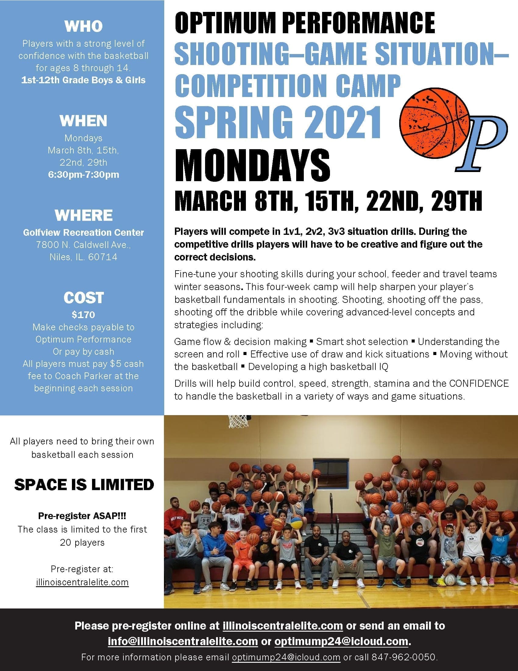 OP Shooting – Game Situation – Competition Spring Camp 2021