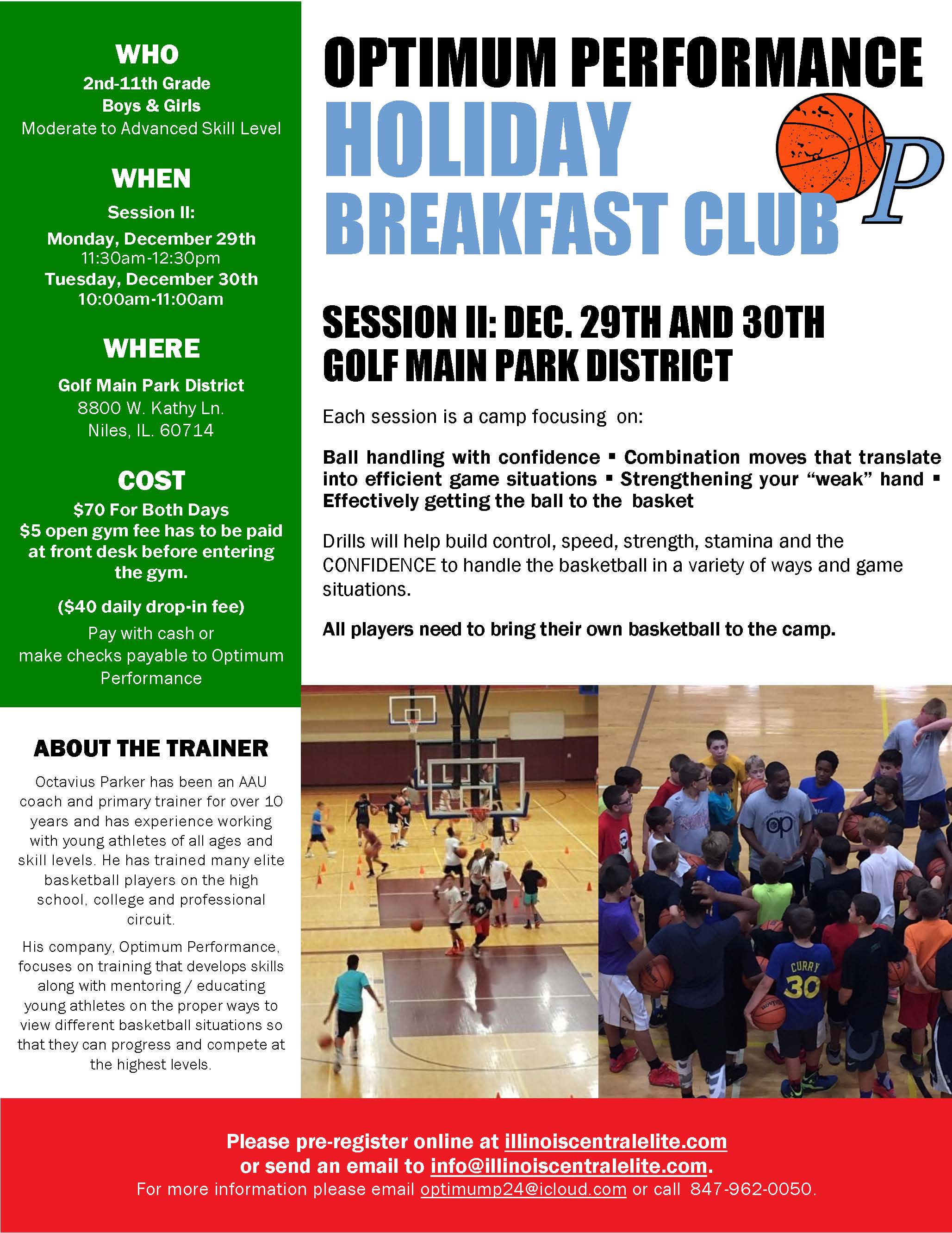 OP Holiday Breakfast Club 2025 Session Two